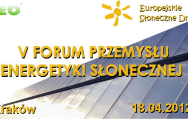 Minister Mieczysław Kasprzak o projekcie ustawy o OZE podczas V Forum Przemysłu Energetyki Słonecznej