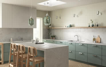 Kuchnia w stylu soft loft - połączenie surowości i przytulności