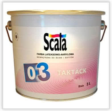 Farba lateksowo-akrylowa TAKTÄCK 03