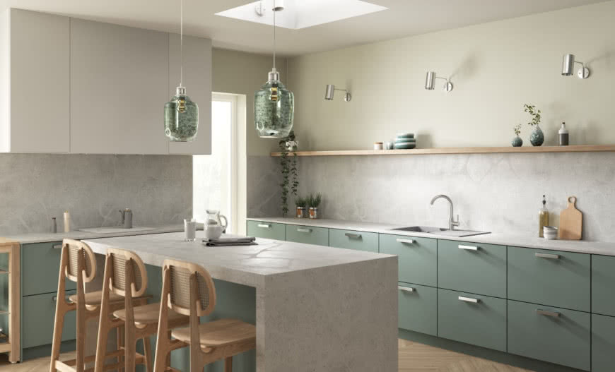 Kuchnia w stylu soft loft - połączenie surowości i przytulności