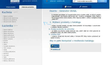 Deante udostępnia aplikację do tworzenia ulotek