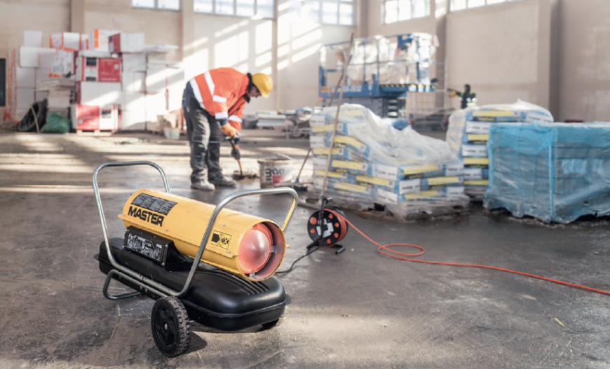 Dantherm - profesjonalne nagrzewnice powietrza, osuszacze i wentylatory Master