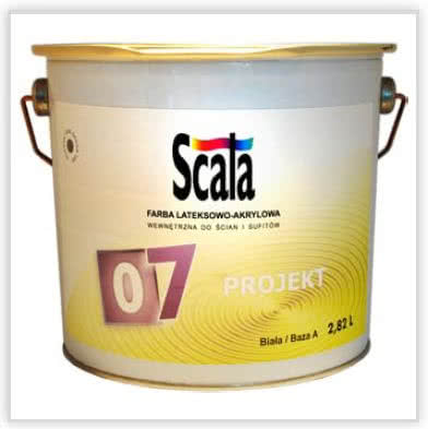 Farba lateksowo-akrylowa Projekt 07