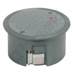 Puszka do płyt podłogowych. śr. 127 mm