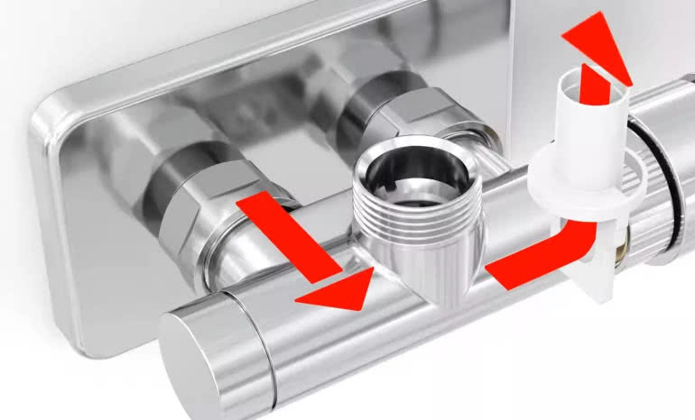 Zawór termostatyczny z rurką zanurzeniową: sprytne przyłącze do grzejników