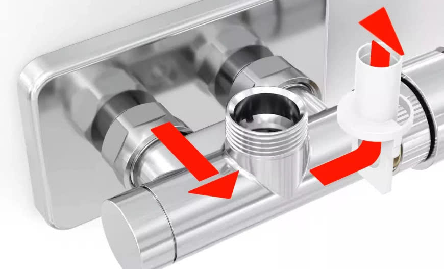 Zawór termostatyczny z rurką zanurzeniową: sprytne przyłącze do grzejników