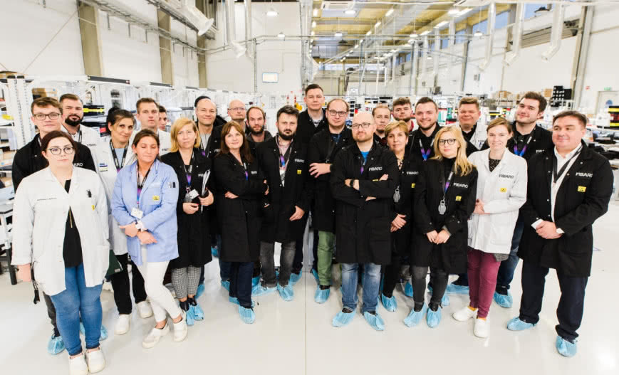 Otwarcie nowej fabryki urządzeń smart home firmy Fibaro