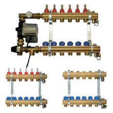 Rozdzielaczowy układ mieszający z zaworem trójdrogowym UMRc