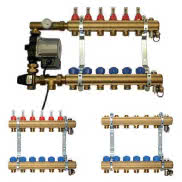 Rozdzielaczowy układ mieszający z zaworem trójdrogowym UMRc