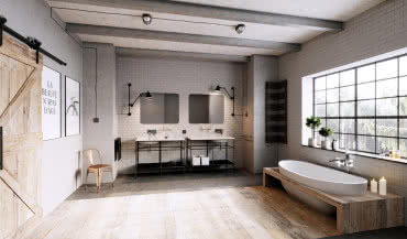 Wygodna łazienka dla dwojga. Zainspiruj się! 