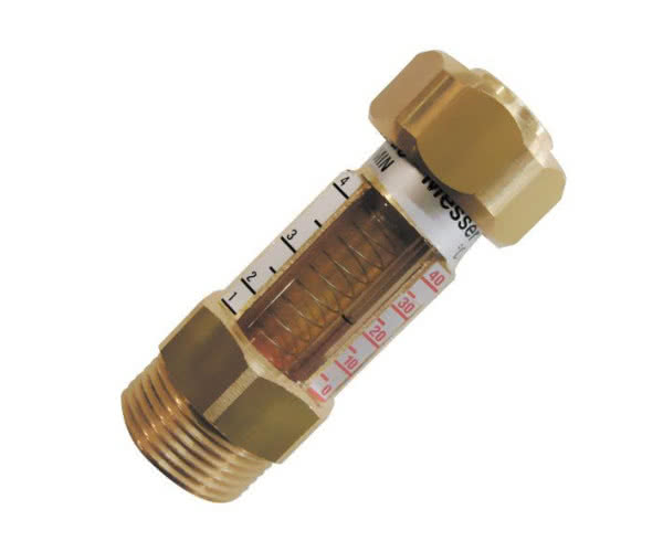 Przepływomierz z termometrem