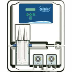 Stacje kontrolno-pomiarowe z układem dozującym do basenów prywatnych