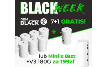 OEM Energy Black Week 2025: promocja na zbiorniki buforowe!