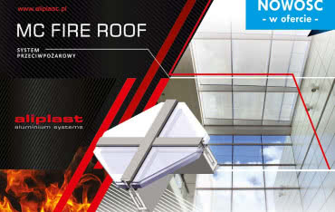 Przeciwpożarowe świetliki dachowe MC FIRE ROOF