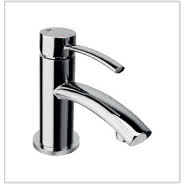 Bateria umywalkowa niska z kolekcji Chroma