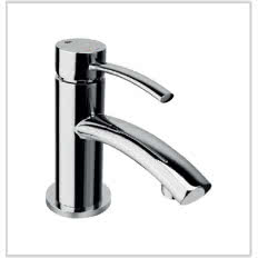 Bateria umywalkowa niska z kolekcji Chroma