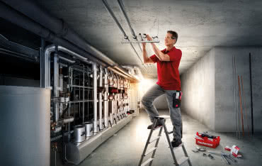 Montaż kotłowni z systemem SaMontec fischer Polska