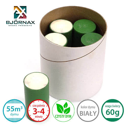 Świece dymne \"czystego dymu\" Bjornax Pure