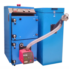 Niskotemperaturowy, 3-ciągowy kocioł dużej mocy PELLETSTAR