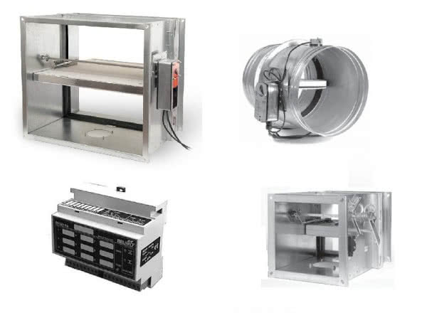 Klapy przeciwpożarowe