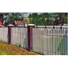 Ogrodzenie z profili PVC