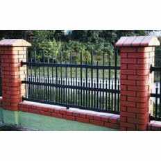 Ogrodzenie rurkowe z PVC