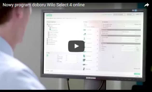 Nowy program doboru Wilo Select 4 online