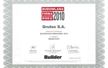 Wyróżnienie dla Drutex S.A.