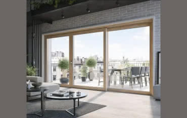 Drzwi HST 85 mm: nowoczesny design i panoramiczne widoki