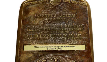 Monier Braas wyróżniony Złotym Akantem Budmy 2012