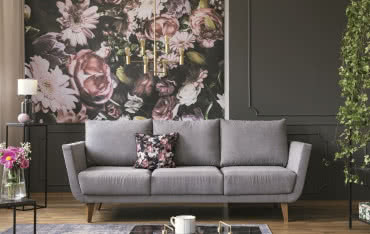 Kwiatowe aranżacje wnętrz z farbami Tikkurila Color Now 2019