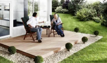 Budowa tarasów drewnianych z systemem Wolfcraft