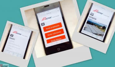 Wersja mobilna strony www.rector.pl