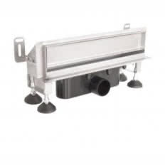 Łazienkowe wpusty ścienne