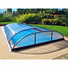 ZADASZENIE BASENU AZURE FLAT KOMPAKT