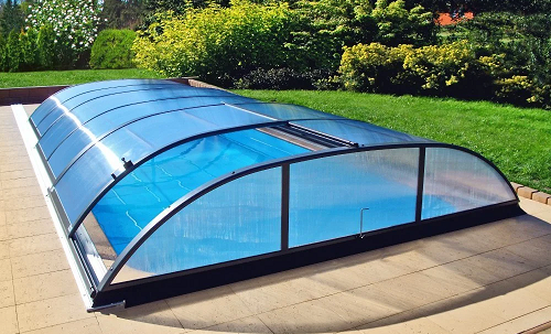 ZADASZENIE BASENU AZURE FLAT KOMPAKT