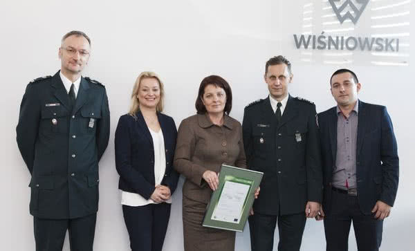 Certyfikat AEO dla Spółki Wiśniowski