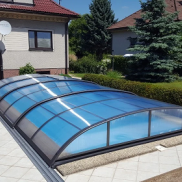 ZADASZENIE BASENU AZURE FLAT