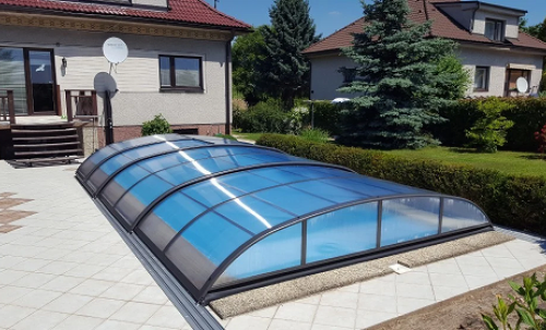 ZADASZENIE BASENU AZURE FLAT