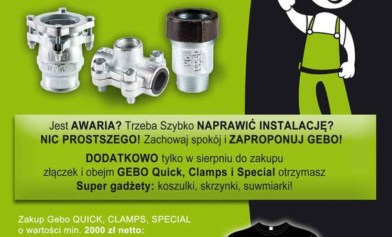 Keep Calm and Use Gebo - promocja marki Gebo