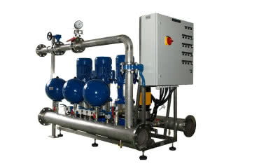 Stabilizacja ciśnienia wody dzięki zestawom pompowym Belsan