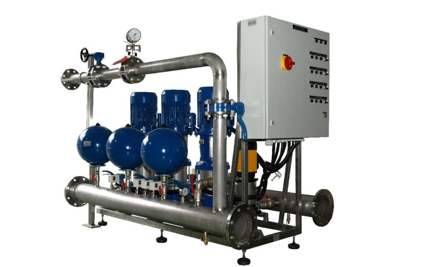 Stabilizacja ciśnienia wody dzięki zestawom pompowym Belsan