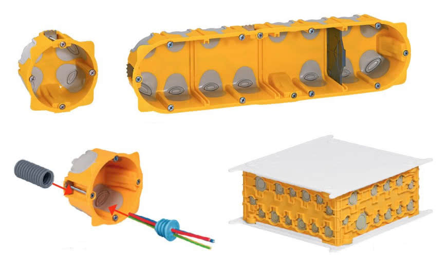 Puszki podtynkowe BatiBox marki Legrand