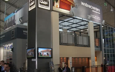 Piętrowe stoisko firmy WIŚNIOWSKI na targach R+T STUTTGART 2012