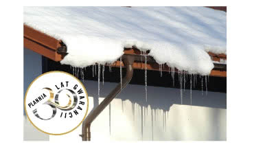 Plannja daje 30-letnią gwarancję na system rynnowy