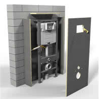 Zestaw do zabudowy stelaży WC