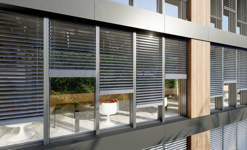Autorski system żaluzji fasadowych w ofercie Drutex