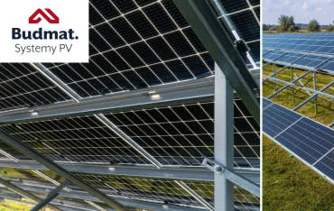 Konstrukcje wsporcze Budmat w największej inwestycji OZE w Polsce