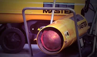 Nagrzewnice powietrza - ogrzewanie scen i namiotow