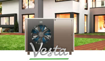 VESTA - powietrzna pompa ciepła firmy SAS